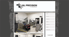 Desktop Screenshot of iandlprecision.com